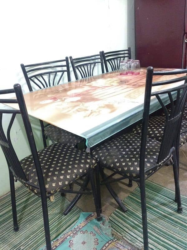 Dining Table with 7 Chair 10