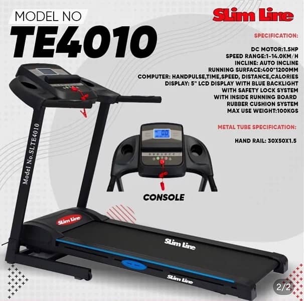 Slim Line TE4010 Auto Incline 11