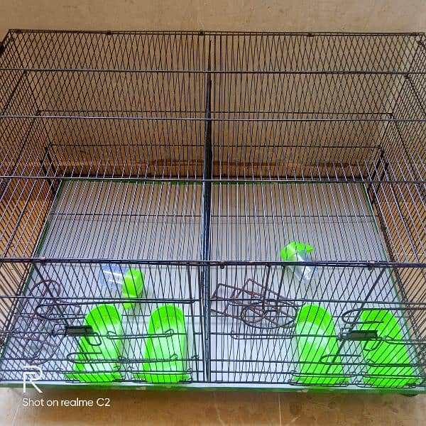 2 cages for sale 7 days used 0