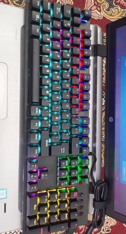 HP Gk100F mechanical gaming keyboard 0