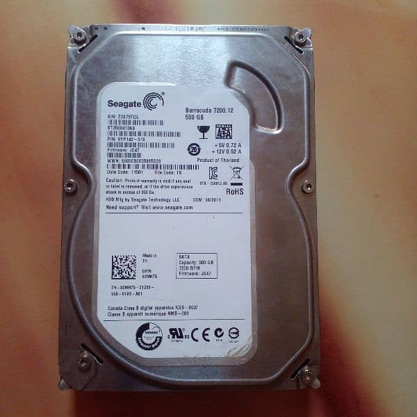 seagate 500 gb hard disk 0