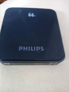 Philips 10,000 mAh original power bank Glass & Plastic body