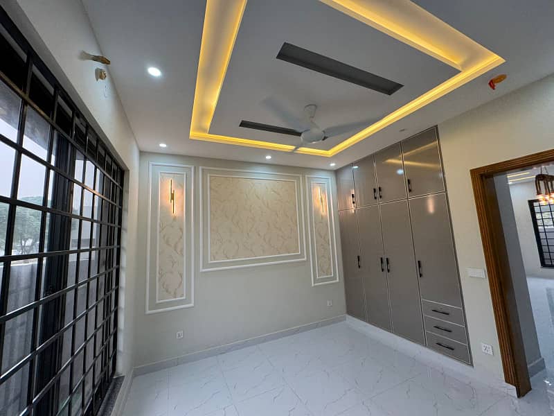 5 marla 50ft road facing park brand new house for Sale in P block 25