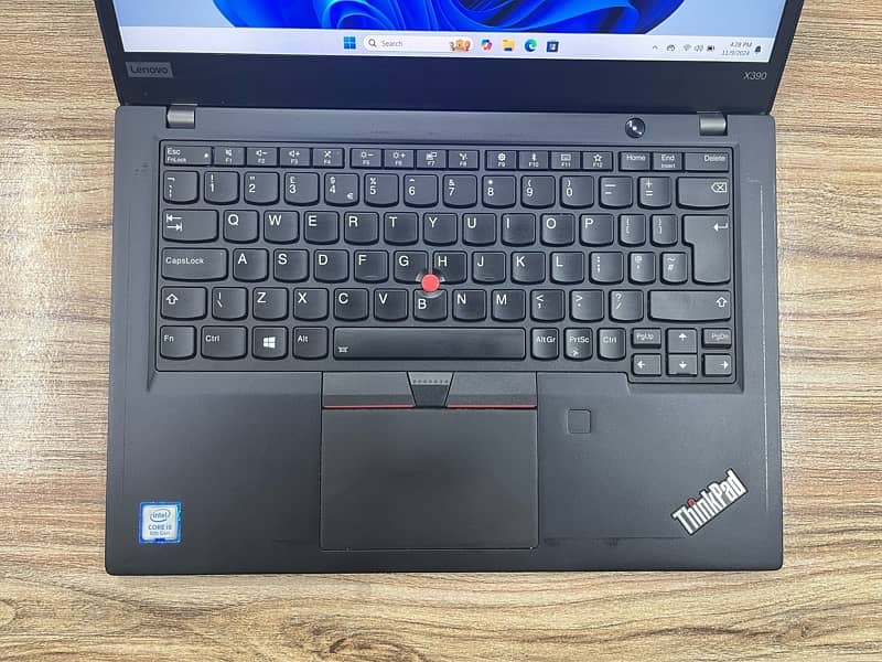 Lenovo ThinkPad X390 i5-8th gen 8/256gb ssd slim&smart laptop for sal 6