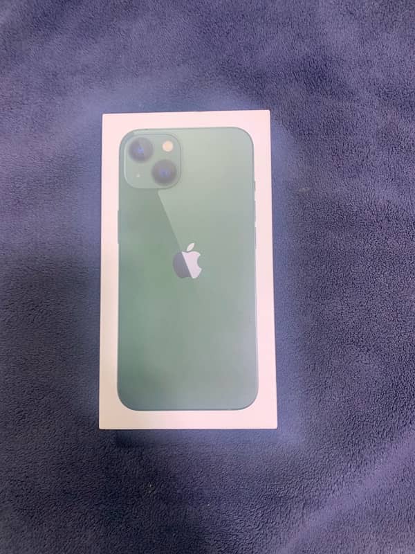 iPhone 13 jv battery 100% only box open 2