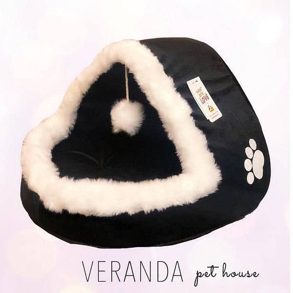 VERANDA Pet House Black VP-001 2