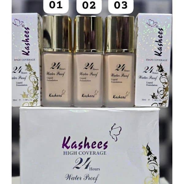 KASHI'S 12 HOUR FULL COVERAGE FOUNDATION, 35ml 0