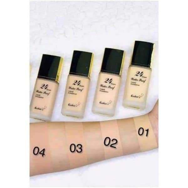 KASHI'S 12 HOUR FULL COVERAGE FOUNDATION, 35ml 1