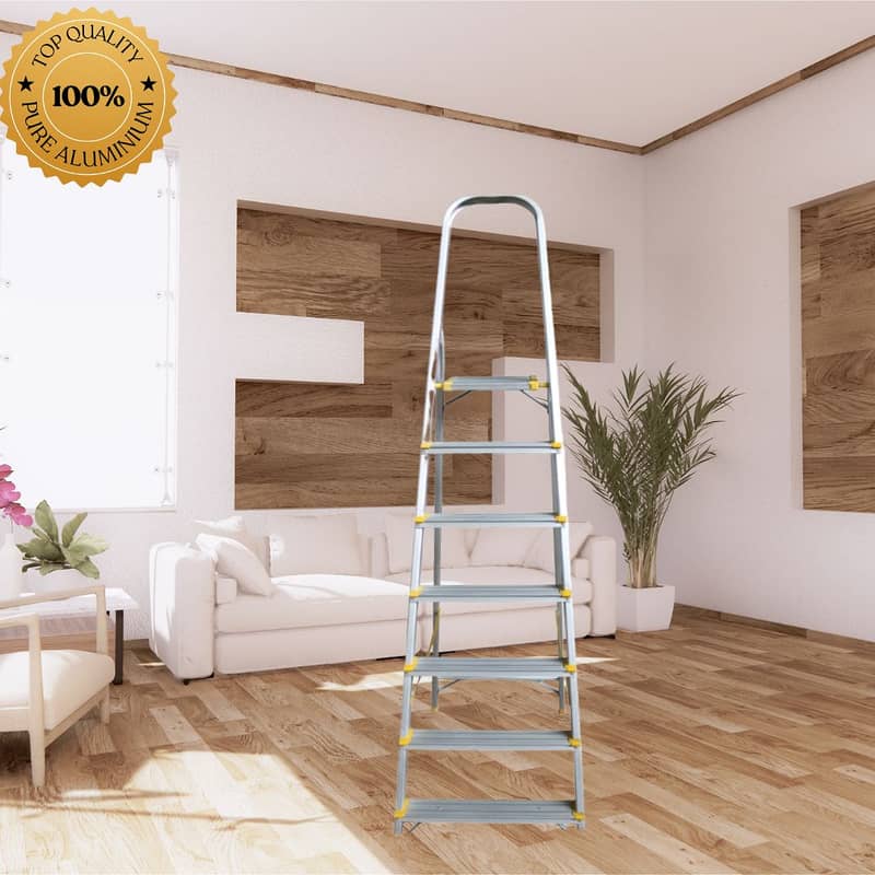 Aluminium Cloth Stand Ladder Premium Quality Outdoor/Indoor 4