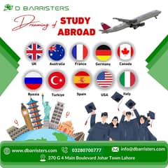 Study in Europe, Study in abroad, Work visas, Visit visas, UK, USA,