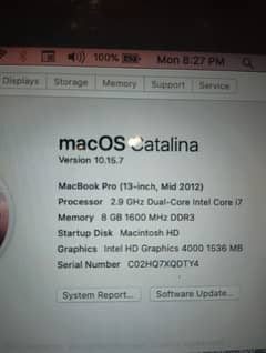 Macbook Pro Mid 2012