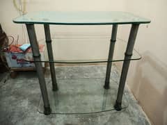 premium Glass TV Table