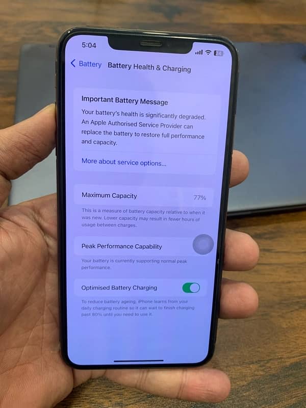 iPhone XSMAX 256gb PTA Approved 6