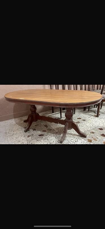 pure sheesham  wood dinning table for urgent sell 2