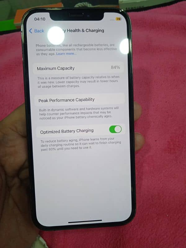 iPhone 12 pro non pta battery 84 2