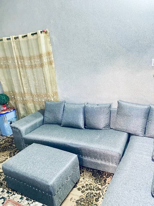 L Shape Sofa 7 Seater 0