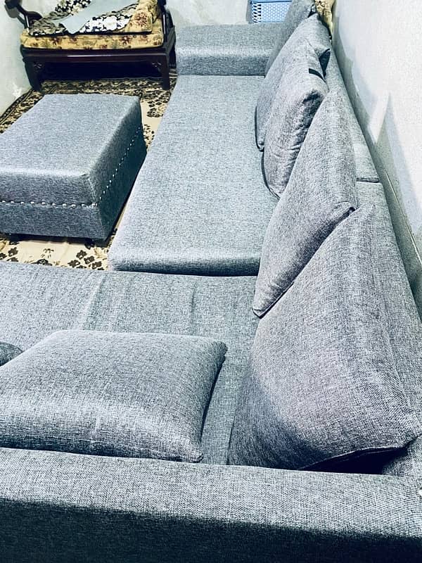 L Shape Sofa 7 Seater 1