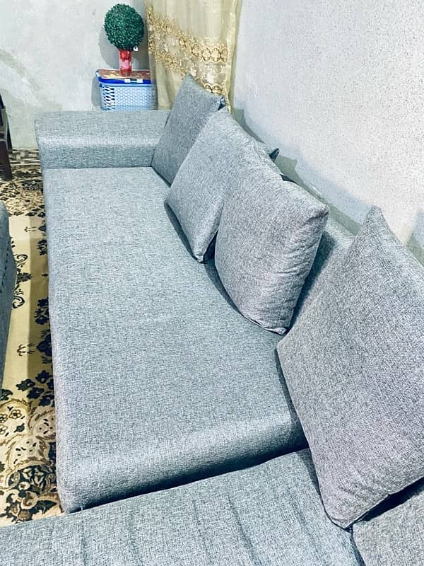 L Shape Sofa 7 Seater 4