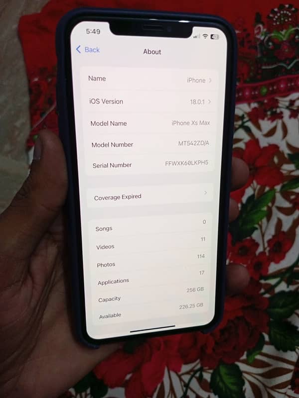 Xs Max approved 256gb 7