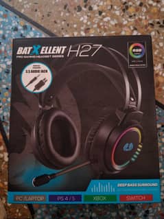 Bat Xellent H27 Pro Gaming RGB & Q5 Usb Headset Top Quality Sound