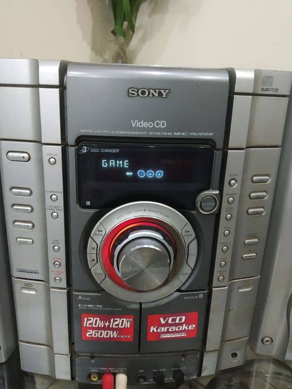 Sony Original Video CD Deck For Sale 1