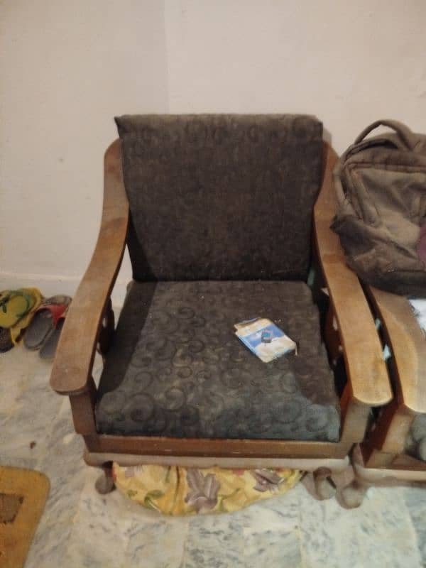 wood sofa for sale 1