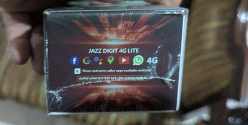 Jazz Digit 4G lite PTA approved with Hotspot 2