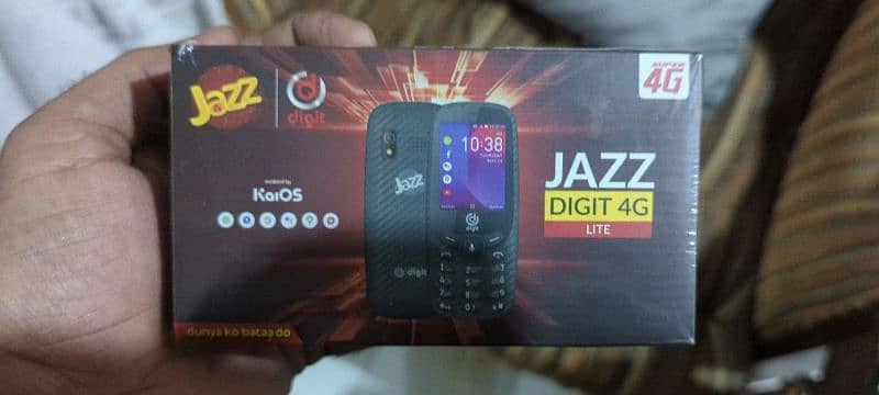 Jazz Digit 4G lite PTA approved with Hotspot 3