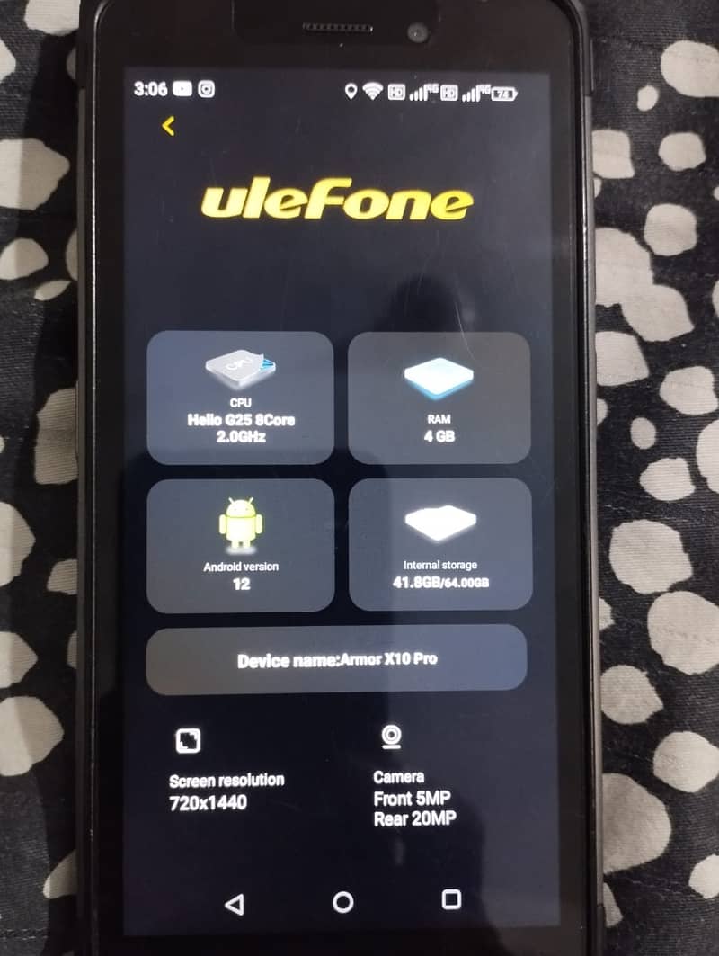 RUGGED Ulefone Armor x10 Pro official PTA approved 2