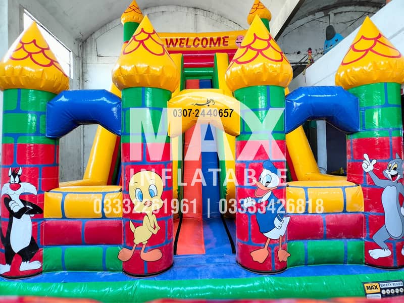 Jumping Castle , Kids Rides , Kids Play land , Max Inflatable , Rides 14