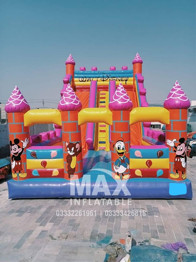 Jumping Castle , Kids Rides , Kids Play land , Max Inflatable , Rides 10