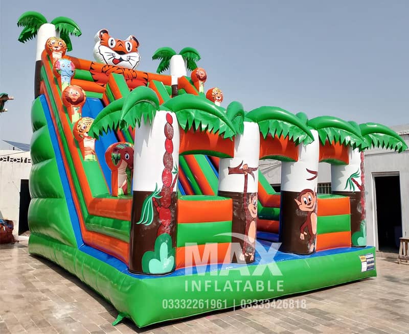 Jumping Castle , Kids Rides , Kids Play land , Max Inflatable , Rides 18