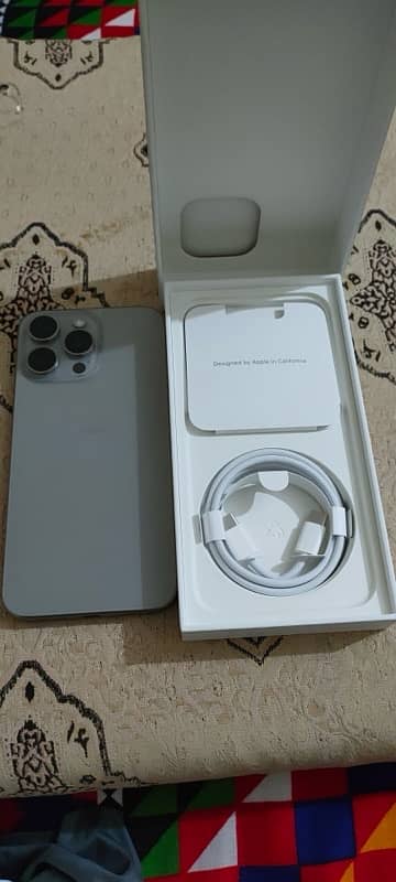 IPhone 15 Pro Max 256GB Non PTA 9