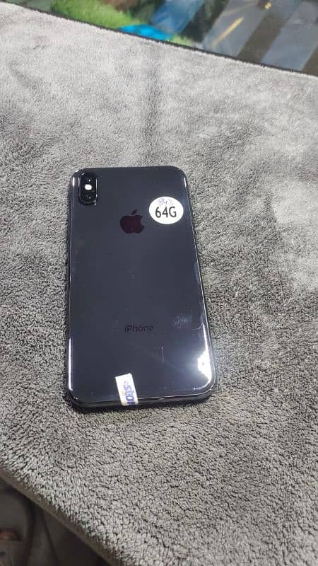 iPhone X PTA proved new condition 10/10 64 GB Ram 84% health 1