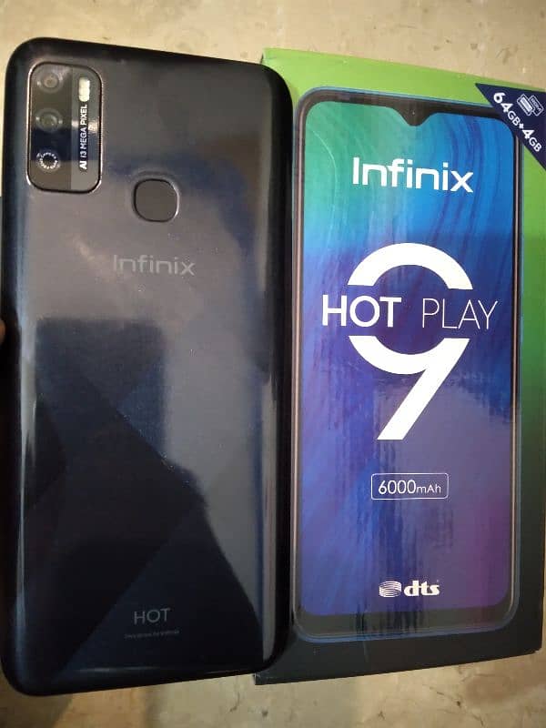 Infinix Hot 9 Play 4/64 Urgent Sale 0