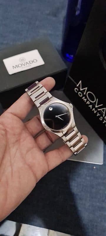 Movado DEFIO  Gents wrist watch Sapphire crystal. Far Better than Rado 14