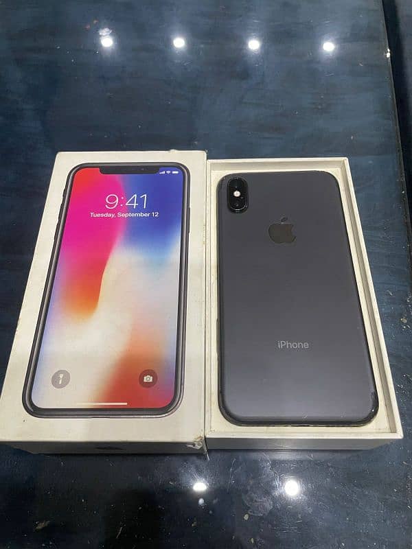 Iphone x 64gb Pta approve All ok with box 2