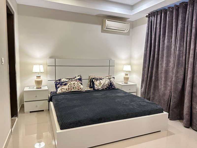 DAILY BASIS LUXURY TWO BED FURNISHED FLAT FOR RENT IN F11 2