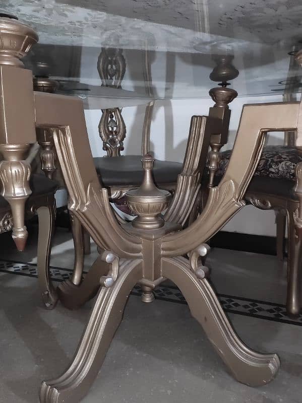 Dining table with 6 chairs 1