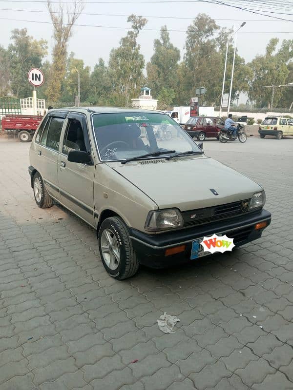 Suzuki Mehran VX 1989 5