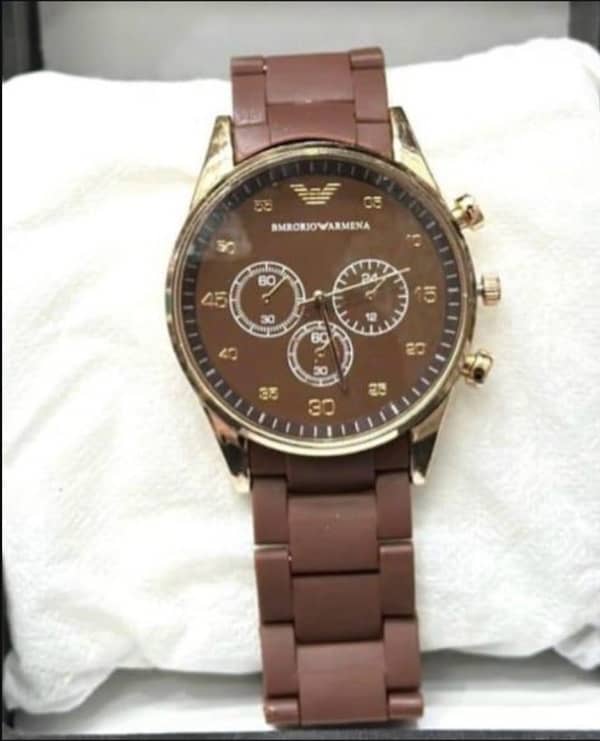 Mens Brown Wrist Watch 2