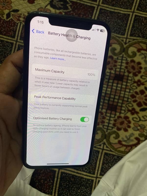 iphone X LLA MODEL PTA approved condition 7/10 5