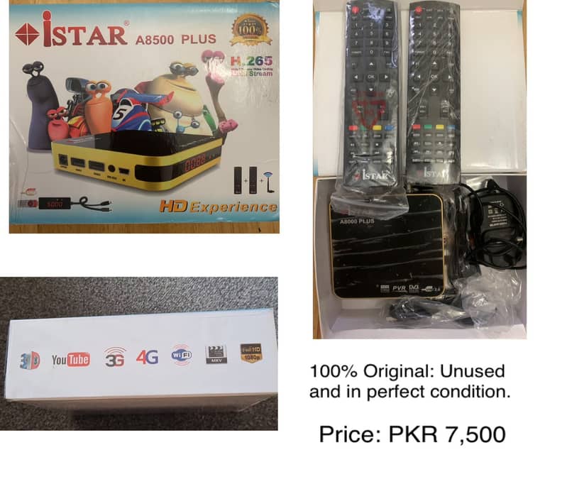 Istar A8000 & Istar A8500 online tv box 0