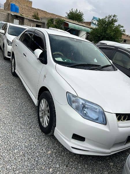 Toyota Axio 2007 model karachi registered 0