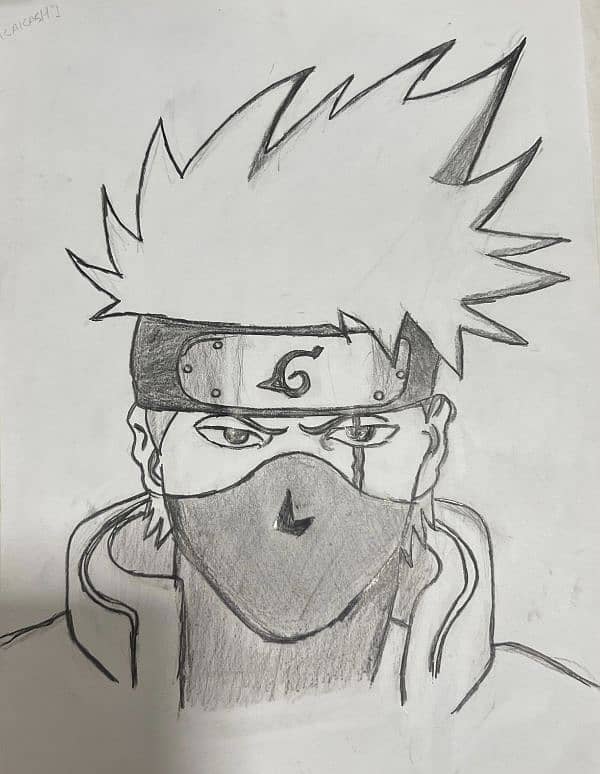 Ninja Kakashi sketch 0