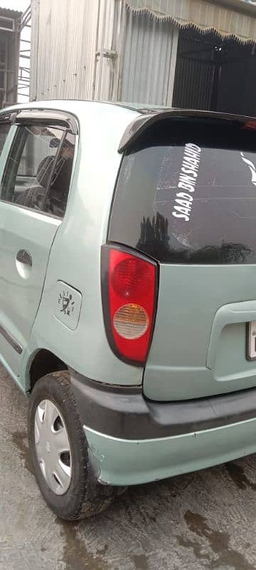 Hyundai Santro 2004 is for sale with good condition 11