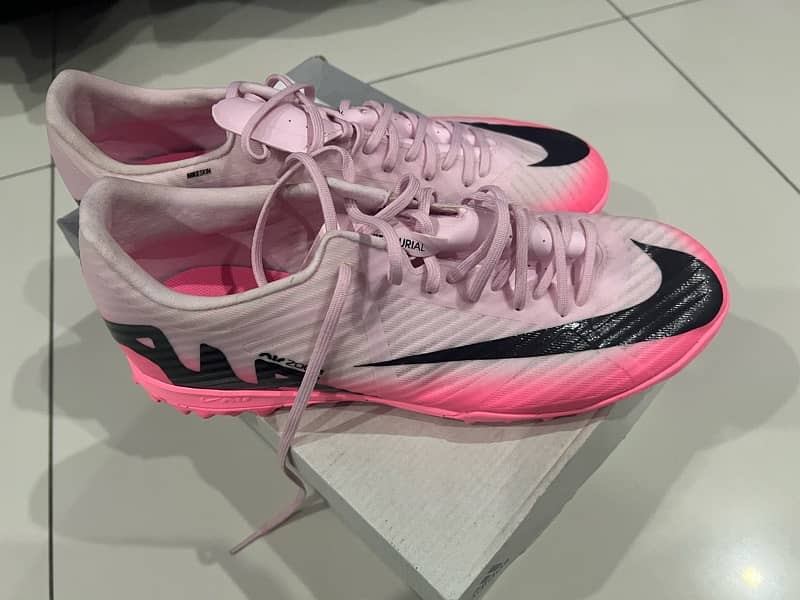 Nike Air Zoom Mercurial Vapor 15 Academy TF Mad Brilliance – Pink/Sort 0