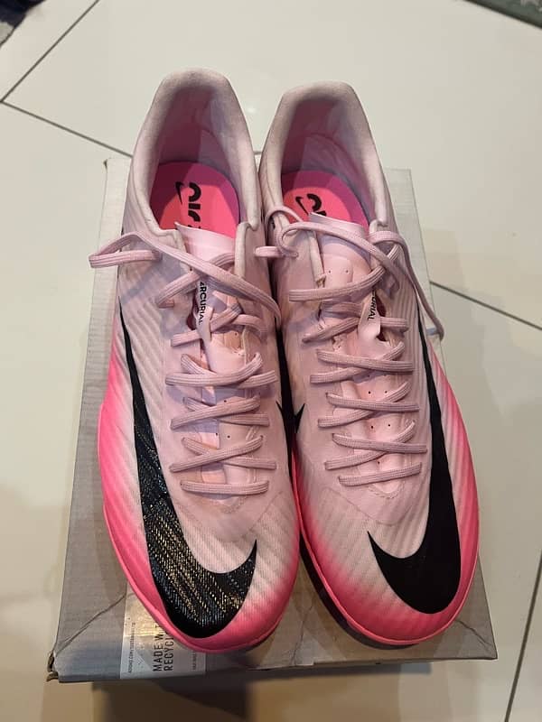 Nike Air Zoom Mercurial Vapor 15 Academy TF Mad Brilliance – Pink/Sort 1