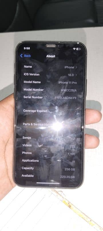 Iphone 11 pro 256 Gb factory unlocked 2