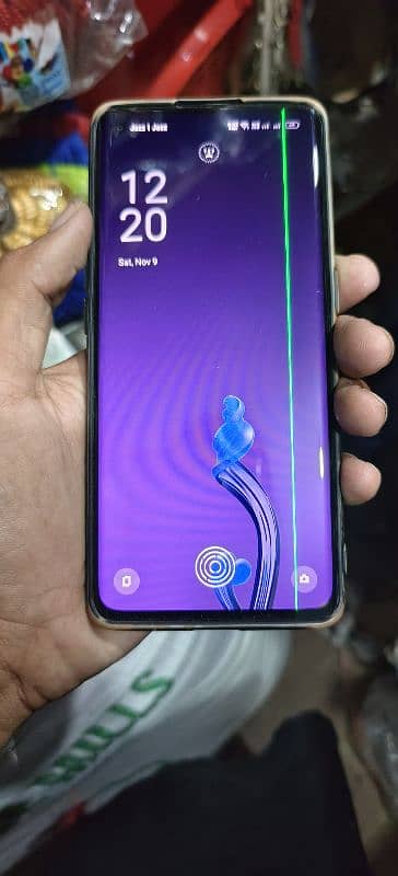 Oppo Reno 5 pro Display ma aik line ha or back crack ha 65k 0